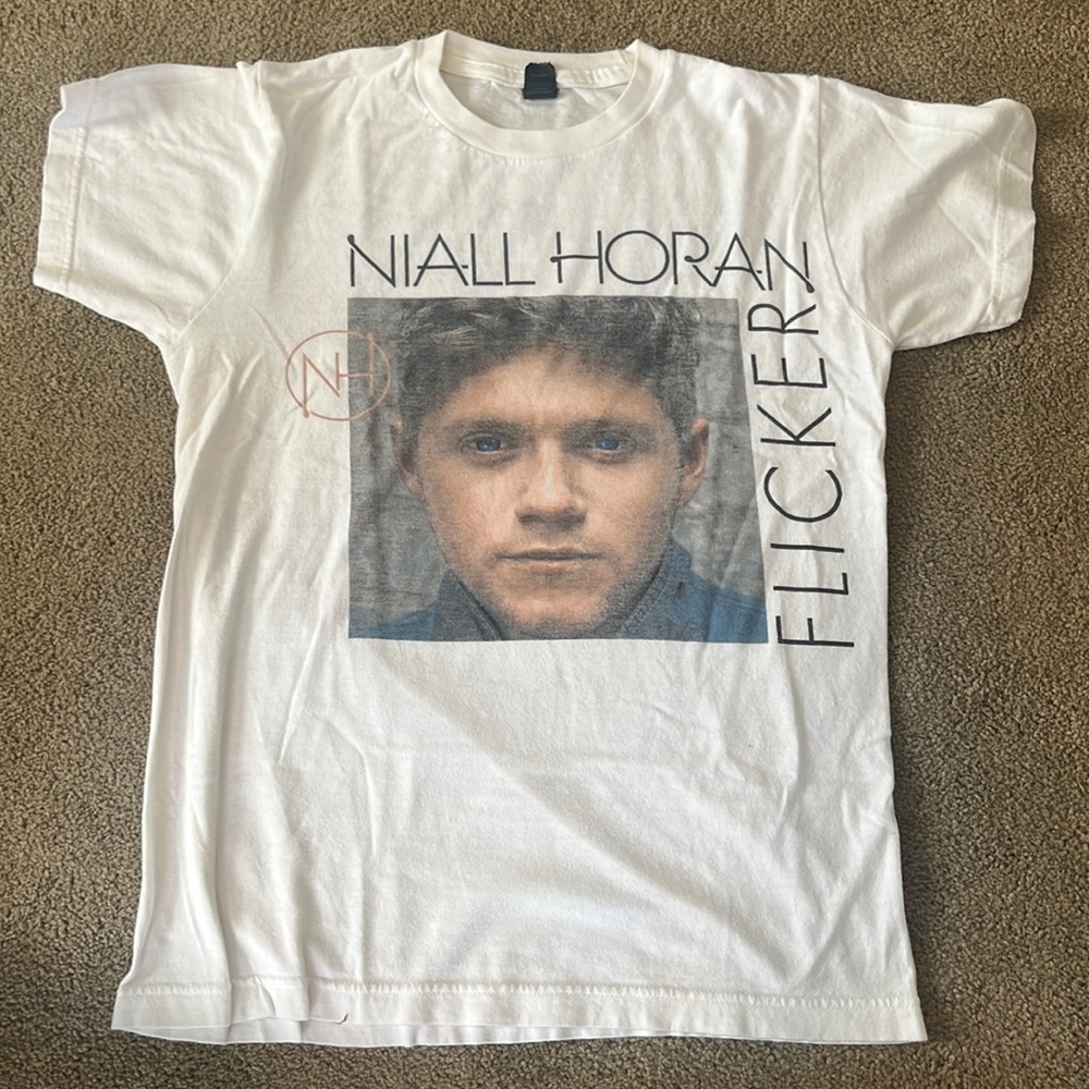 Niall Horan White Concert Tee